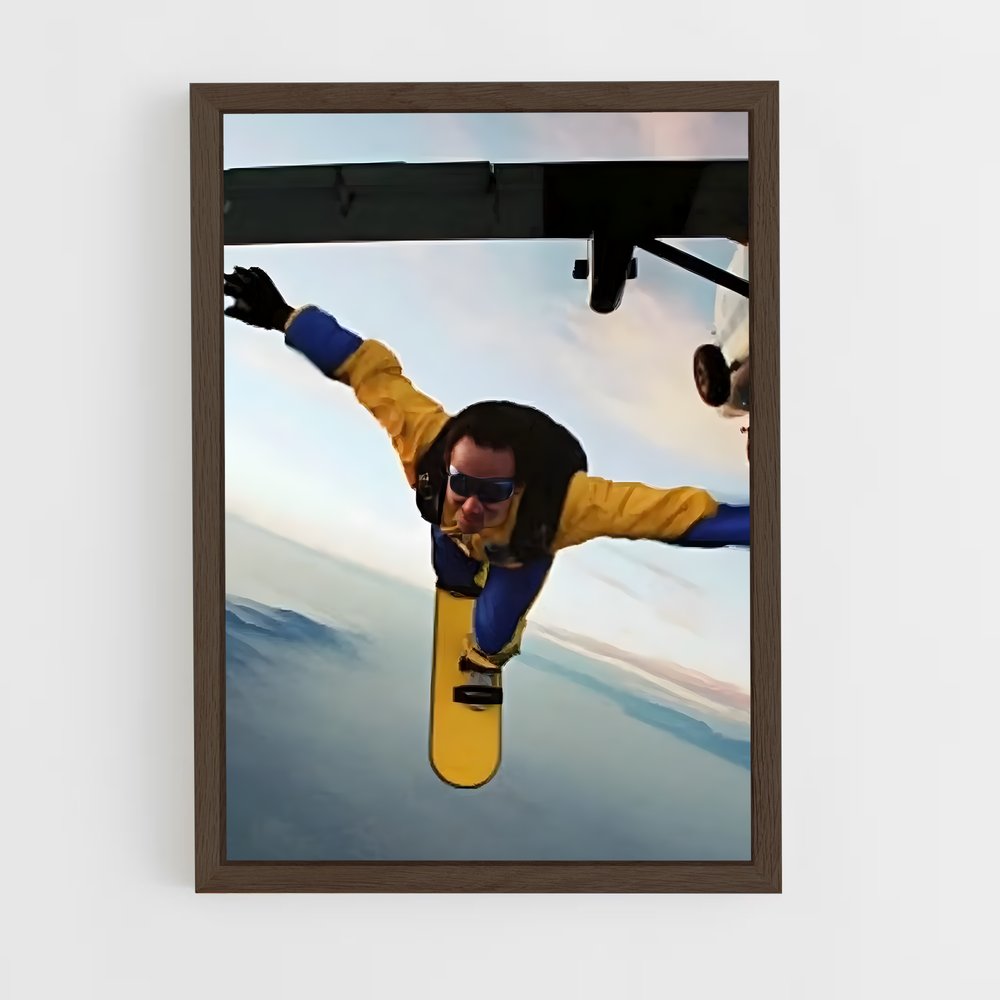 Poster Sky Dive Adventure – affiche Parachutisme (vue 5)